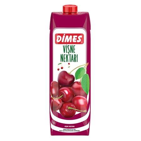 Dimes Vişne Nektarı 1 Lt X 6 Adet