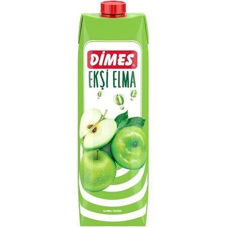 Dimes Ekşi Elmalı İçecek 1 Lt X 6 Adet