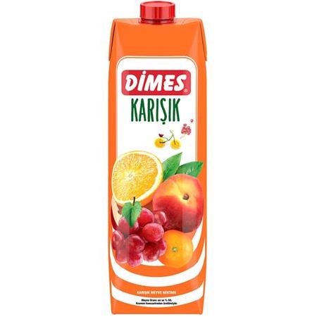 Dimes Karışık Meyve Nektarı 1 Lt X 6 Adet