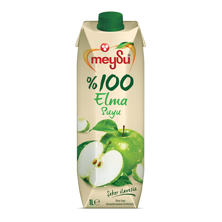 Meysu %100 Elma Suyu 1 Lt