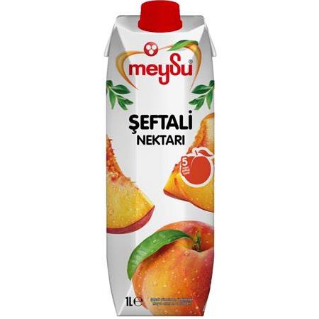 Meysu Şeftali Nektarı 1 Lt X 6 Adet