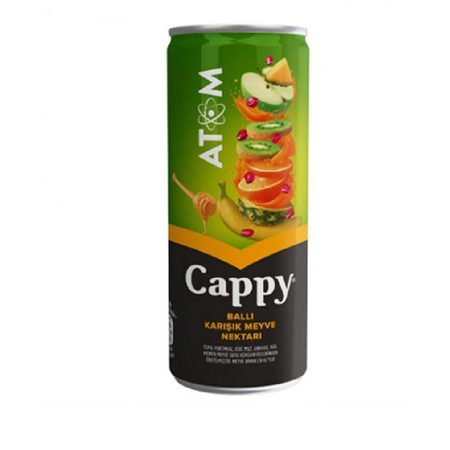 Cappy Atom Ballı Karışık Meyve Nektarı 330 Ml X 12 Adet