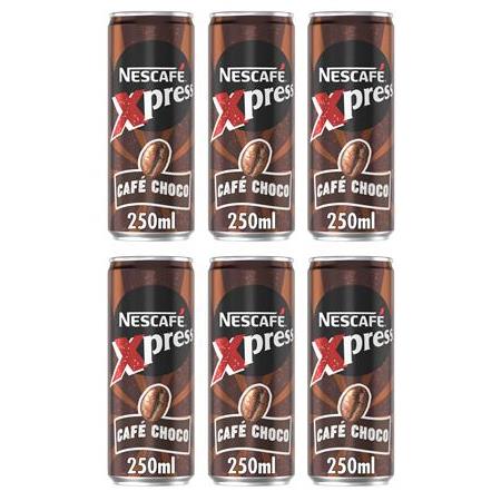 Nescafe Xpress Cafe Choco Soğuk Kahve 250 Ml X 6 Adet