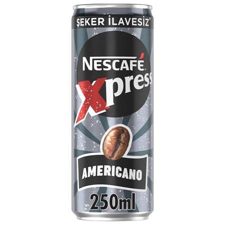 Nescafe Xpress Americano Şekersiz Soğuk Kahve 250 Ml