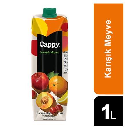 Cappy Bahçe Karışık Meyve Nektarı 1 Lt X 6 Adet