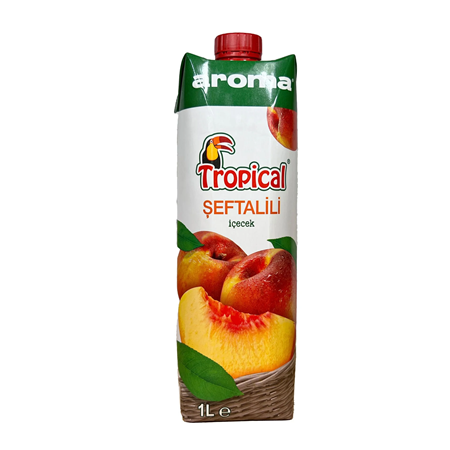 Aroma Tropical Şeftalili İçecek 1 Lt X 6 Adet