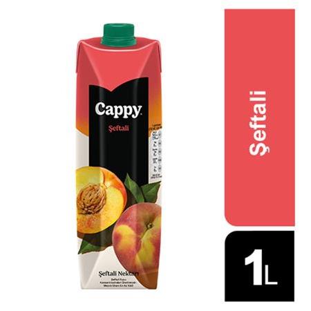 Cappy Bahçe Şeftali Nektarı 1 Lt X 6 Adet