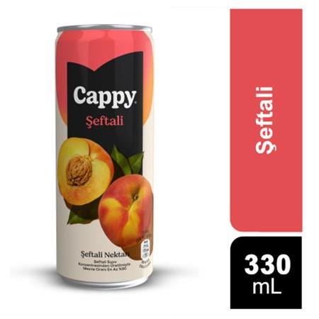 Cappy Bahçe Şeftali Nektarı 330 Ml X 12 Adet