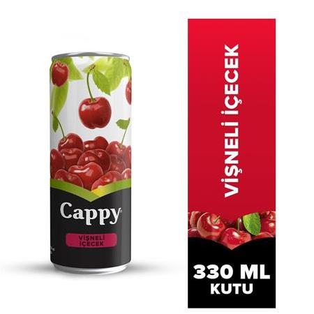 Cappy Bahçe Vişneli İçecek 330 Ml X 12 Adet