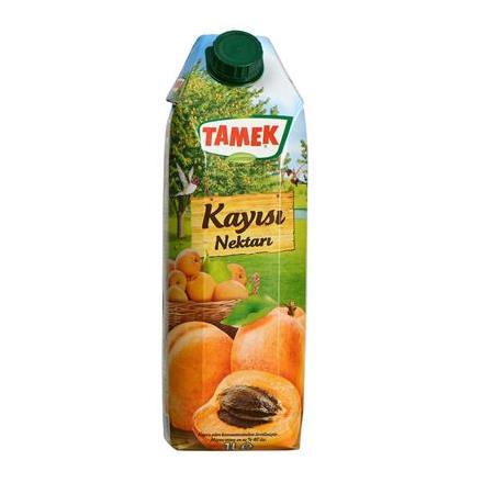 Tamek Kayısı Nektarı 1 Lt X 6 Adet